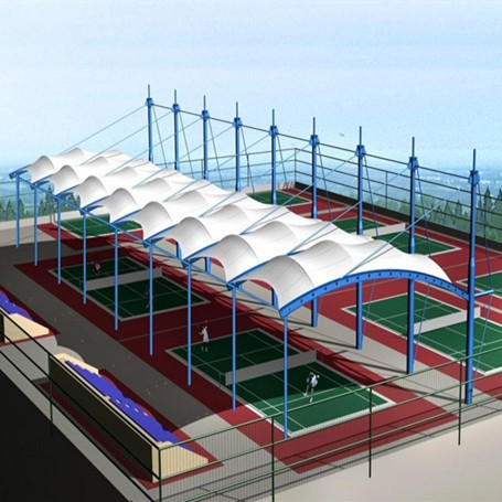 膜结构修建怎样清洁？