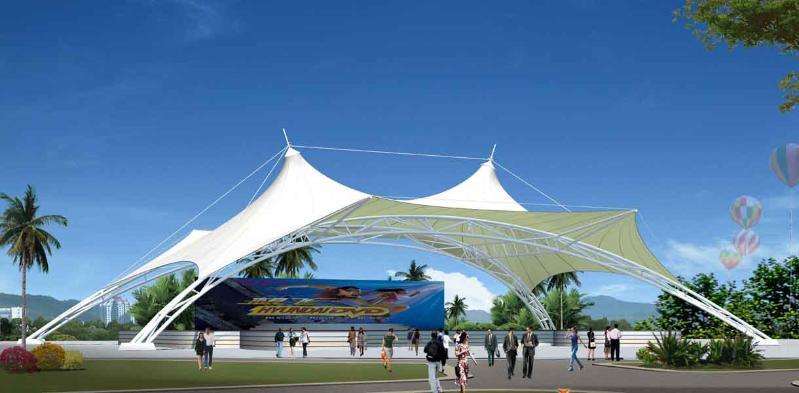 膜结构厂家怎样制作膜结构制做预算？