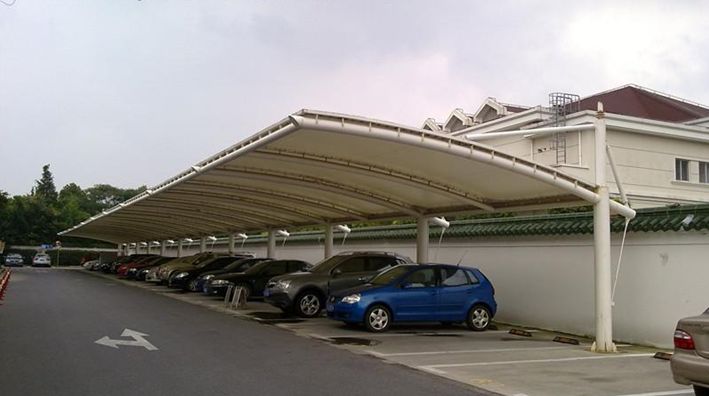 怎样判断张拉膜车棚是否及格？