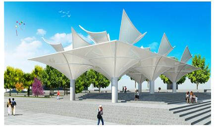 膜结构，张拉膜，膜结构工程