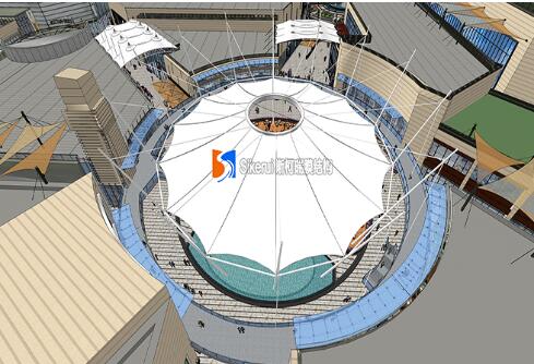 膜结构，张拉膜，膜结构工程